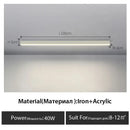 DecorBites™ Black Linear LED Ceiling Lamp for Living Room, Aisle, Dining Room