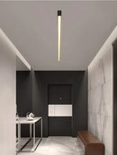 DecorBites™ Black Linear LED Ceiling Lamp for Living Room, Aisle, Dining Room