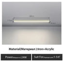 DecorBites™ Black Linear LED Ceiling Light for Aisle, Bedroom, Dining, Living Room – Minimalist Design
