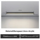 DecorBites™ Black Linear LED Ceiling Light for Aisle, Bedroom, Dining, Living Room – Minimalist Design
