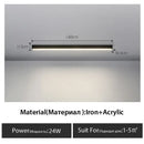 DecorBites™ Black Linear LED Ceiling Light for Aisle, Bedroom, Dining, Living Room – Minimalist Design