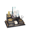 DecorBites™ Black Marble Bathroom Accessories Set