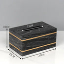 DecorBites™ Black Marble Bathroom Accessories Set