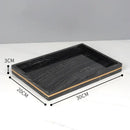 DecorBites™ Black Marble Bathroom Accessories Set
