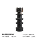 DecorBites™ Black Marble Candle Holder for Elegant Table Centerpieces