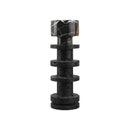 DecorBites™ Black Marble Candle Holder for Elegant Table Centerpieces