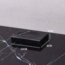 DecorBites™ Black Marquina Marble Bathroom Set cue.opti