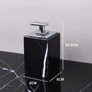 DecorBites™ Black Marquina Marble Bathroom Set cue.opti