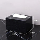 DecorBites™ Black Marquina Marble Bathroom Set cue.opti