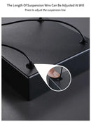 Decorbites black nordic chandelier minimalist 3 bar living room light