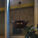 Decorbites black tassel ceiling chandelier living room pendant light