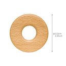 DecorBites™ Black Walnut Donuts Bag Clip: Wooden Sealing Clips for Stylish Kitchen Organization