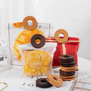 DecorBites™ Black Walnut Donuts Bag Clip: Wooden Sealing Clips for Stylish Kitchen Organization