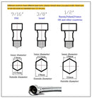 DecorBites™ Black Waterfall Bathroom Faucet Mixer Tap