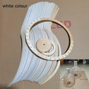 Decorbites black wood cage chandelier spherical living room lamp