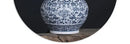 DecorBites™ Blue and White Ceramic Vase - Elegant Home Decor