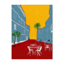 DecorBites™ Blue Wave Japanese Abstract Print Poster