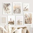 DecorBites™ Bohemian Beach Landscape Canvas Wall Art