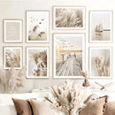 Bohemian Beach Wall Art Print