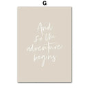 Bohemian Beach Wall Art Print