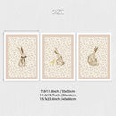 DecorBites™ Bohemian Forest Animal Wall Art Set