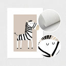 DecorBites™ Bohemian Jungle Animal Toddler Canvas Set
