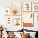 DecorBites™ Bohemian Wall Art Canvas Painting - Abstract Geometry