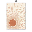 DecorBites™ Bohemian Wall Art Canvas Painting - Abstract Geometry