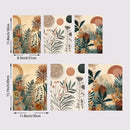 DecorBites™ Boho Floral Modern Canvas Art Set