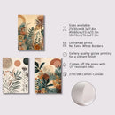 DecorBites™ Boho Floral Modern Canvas Art Set