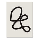 DecorBites™ Boho Geometric Line Canvas Wall Art