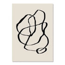 DecorBites™ Boho Geometric Line Canvas Wall Art