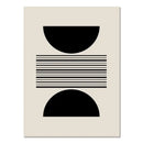 DecorBites™ Boho Geometric Line Canvas Wall Art