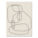 DecorBites™ Boho Geometric Line Canvas Wall Art