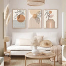 DecorBites™ Boho Light Canvas Wall Art - Nordic Minimalist