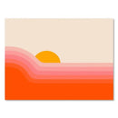 DecorBites™ Boho Sunset Art Prints for Living Room