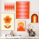 DecorBites™ Boho Sunset Rainbow Art Prints - Canvas Wall Decor