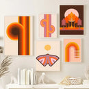 DecorBites™ Boho Sunset Rainbow Art Prints - Canvas Wall Decor
