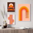 DecorBites™ Boho Sunset Rainbow Art Prints - Canvas Wall Decor