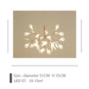 DecorBites™ Branch Design Nordic Chandelier - Rose Gold/Black