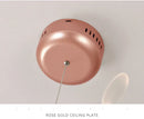 DecorBites™ Branch Design Nordic Chandelier - Rose Gold/Black