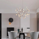 DecorBites™ Branch Design Nordic Chandelier - Rose Gold/Black