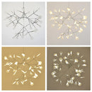 DecorBites™ Branch Design Nordic Chandelier - Rose Gold/Black