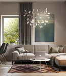 DecorBites™ Branch Design Nordic Chandelier - Rose Gold/Black