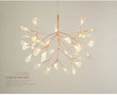 DecorBites™ Branch Design Nordic Chandelier - Rose Gold/Black