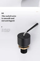 DecorBites™ Brass Black Luxury Bathroom Faucet - Single Handle