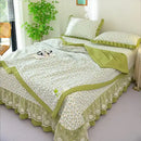 DecorBites™ Breathable Cotton Summer Bedding Set - 4 Pieces