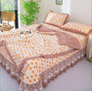 DecorBites™ Breathable Cotton Summer Bedding Set - 4 Pieces