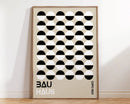 DecorBites™ Bright Geometric Bauhaus Canvas Art Print