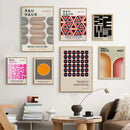 DecorBites™ Bright Geometric Wall Art Canvas Print